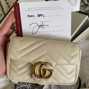 Gucci Marmont Matelasse Mini Chain Camera Bag